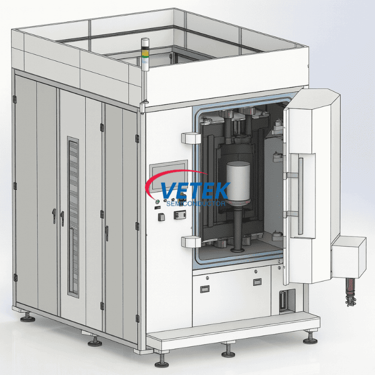 Tamaina handiko erresistentzia berotzeko SiC kristal hazteko labea